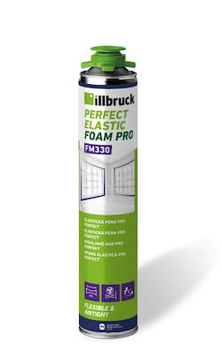 FM330 PERFECT ELASTIC FOAM PRO elastická pěna PRO Perfect s dlouhodobou elasticitou a výbornými izolačními vlastnostmi - illbruck 880ml | Leptech s.r.o.